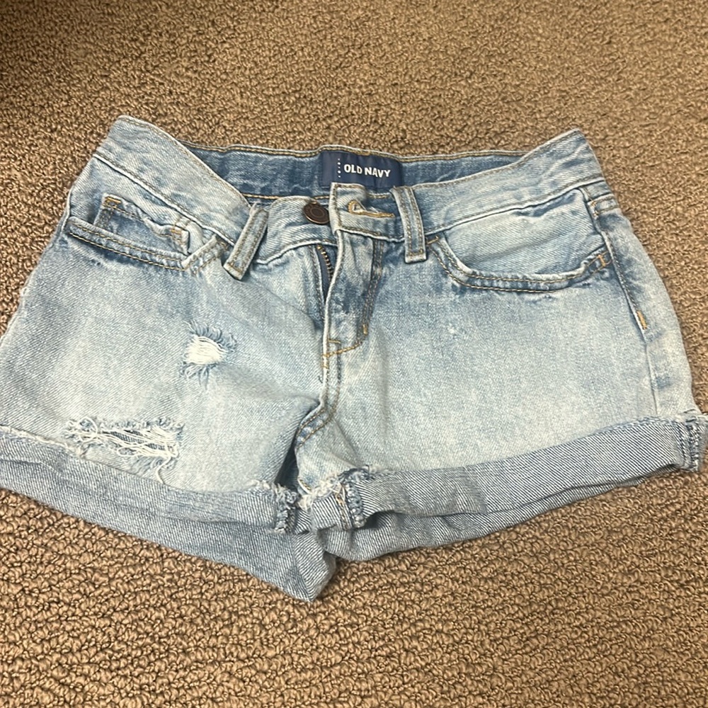 kids old navy jean shorts